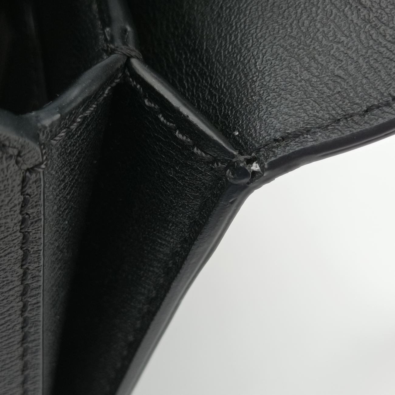 Pre-owned VERSACE Medusa Black Leather  shoulderbag | stylenewstar