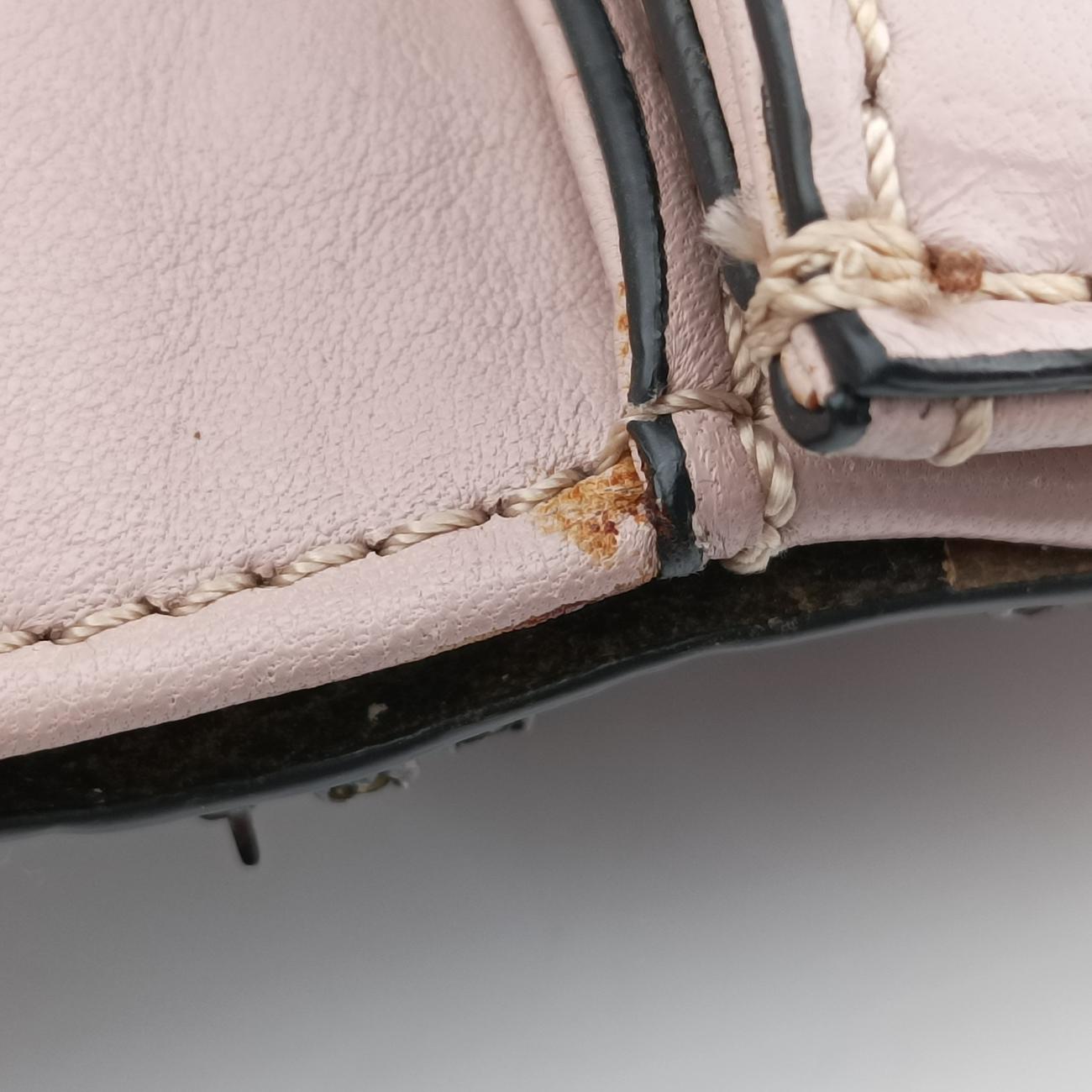 Vintage Valentino Rockstud Glam Lock Pink×Multicolour Leather  shoulderbag | stylenewstar