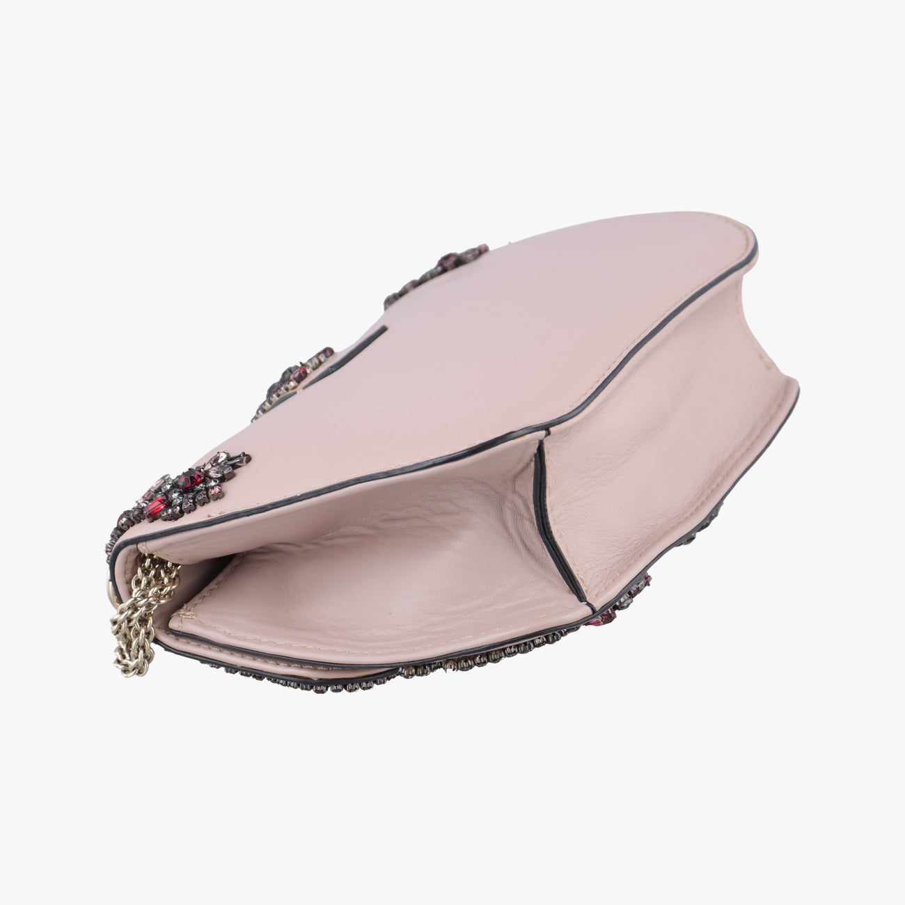 Vintage Valentino Rockstud Glam Lock Pink×Multicolour Leather  shoulderbag | stylenewstar