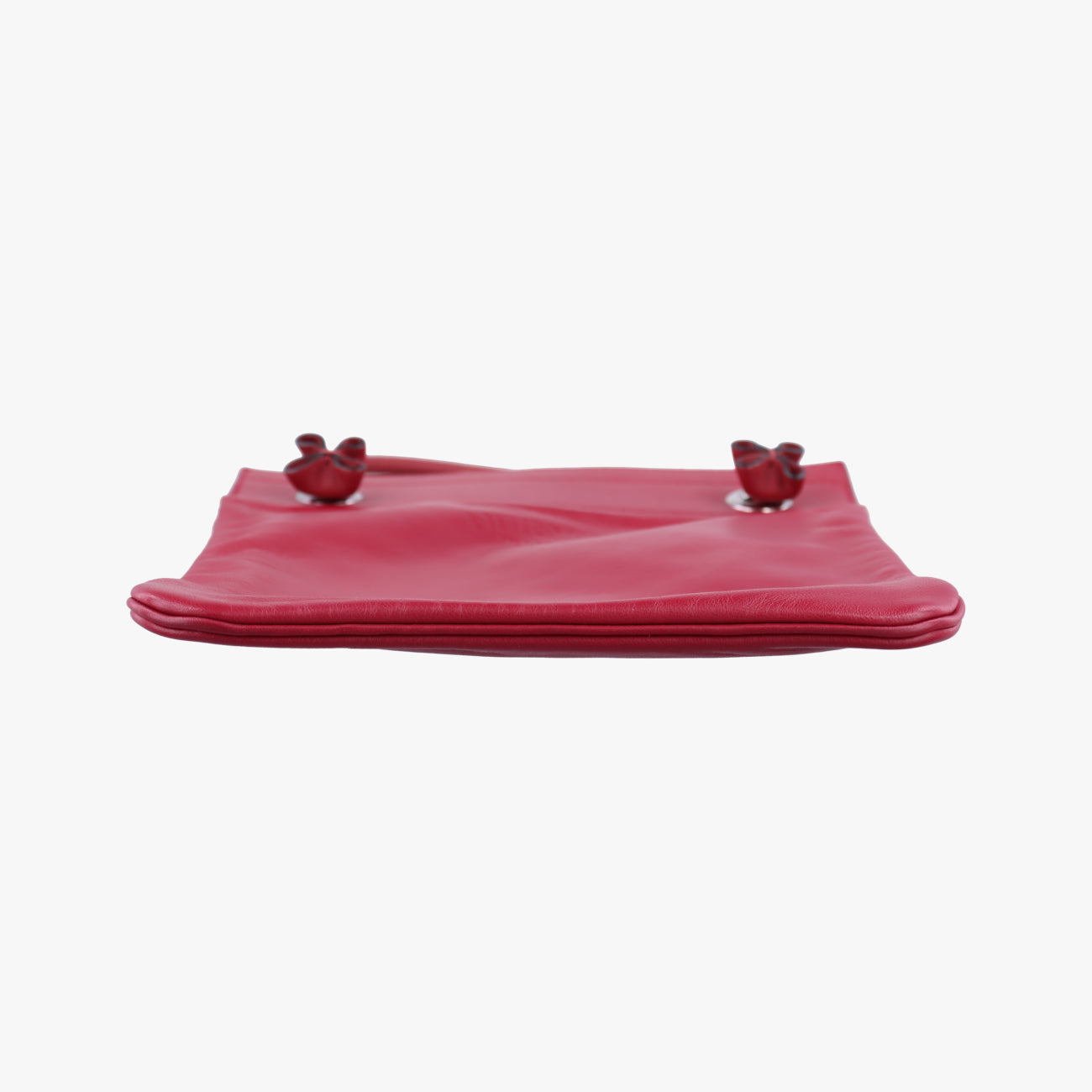 Pre-owned Hermes Sac Aline mini Red lambskin  shoulderbag | stylenewstar