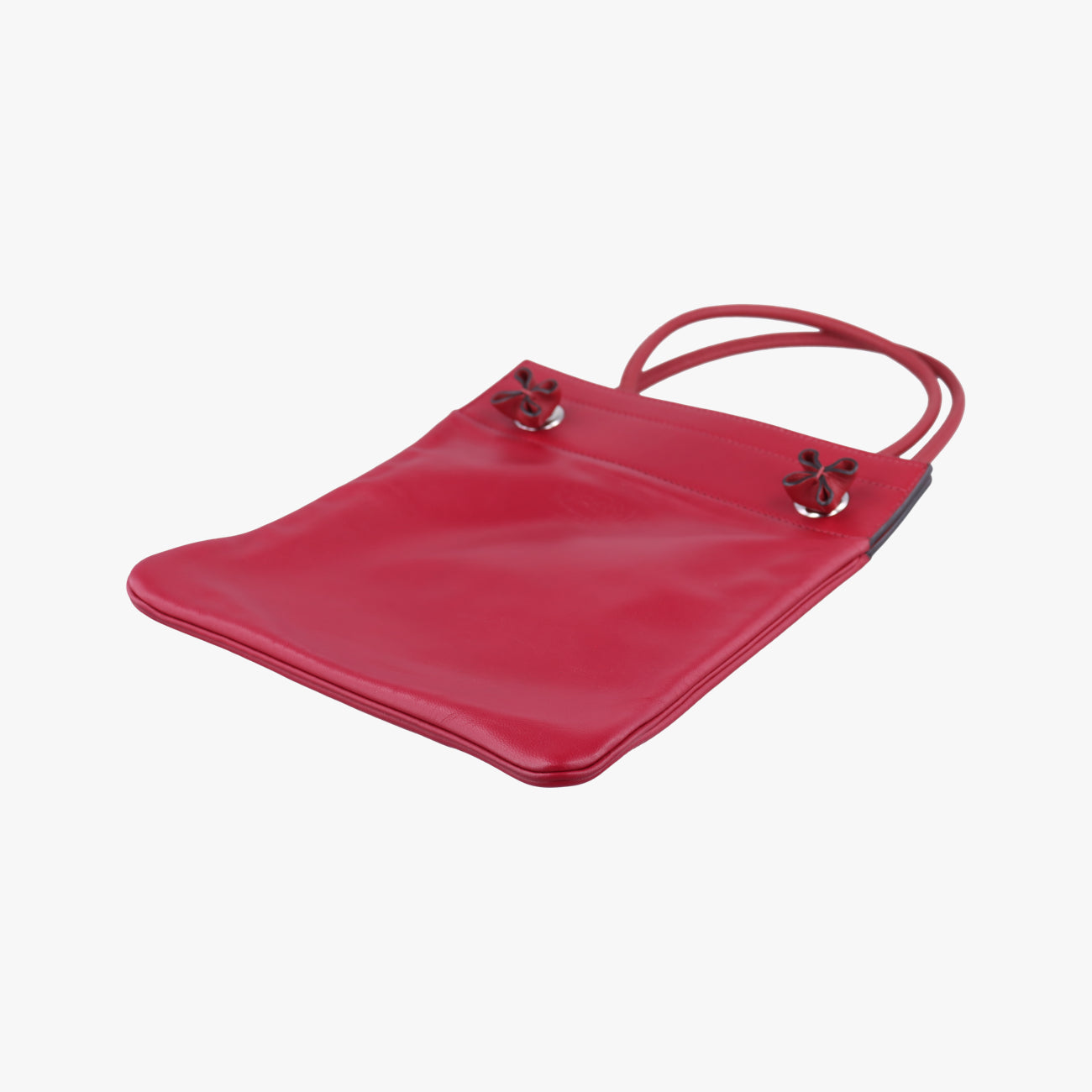 Pre-owned Hermes Sac Aline mini Red lambskin  shoulderbag | stylenewstar