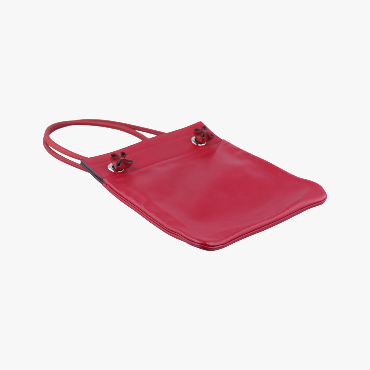 Pre-owned Hermes Sac Aline mini Red lambskin  shoulderbag | stylenewstar