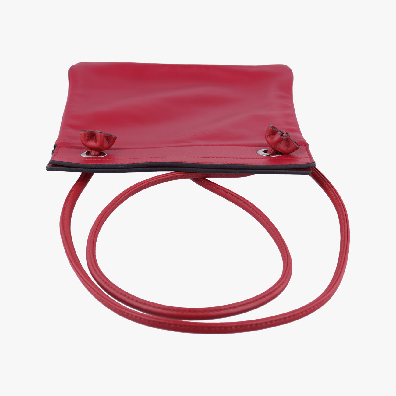 Pre-owned Hermes Sac Aline mini Red lambskin  shoulderbag | stylenewstar