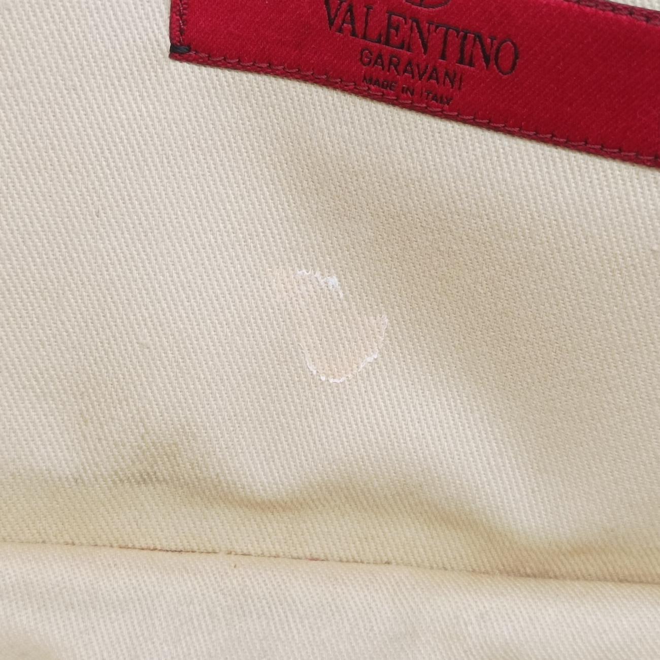 Pre-owned Valentino Rockstud Glam Lock Red Leather  shoulderbag | stylenewstar