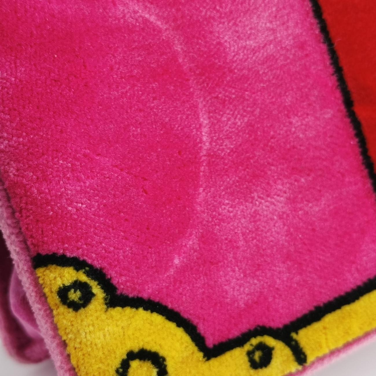 Pre-owned Prada Cahier Multicolour velour 1BD075 shoulderbag | stylenewstar