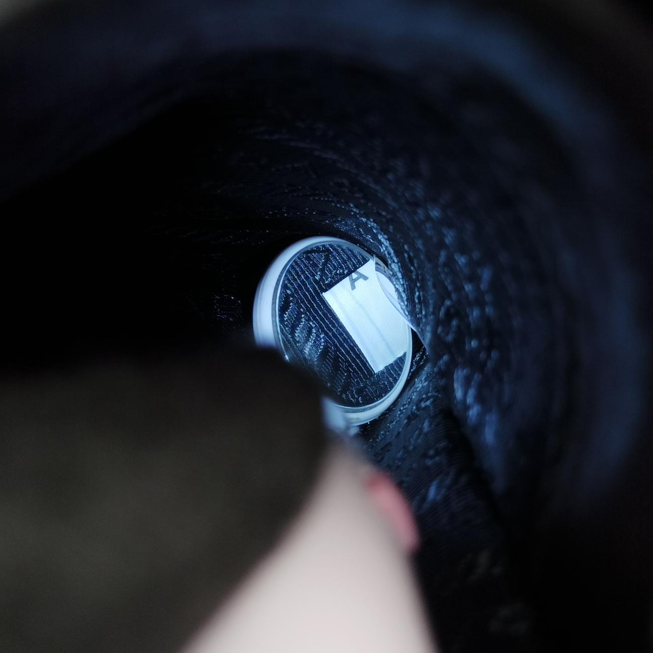 Pre-owned Prada Stitch Black Velour 1BD050 shoulderbag | stylenewstar