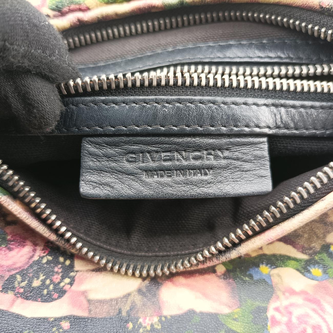 Pre-owned Givenchy Pandora Black×Multicolour Leather  shoulderbag | stylenewstar