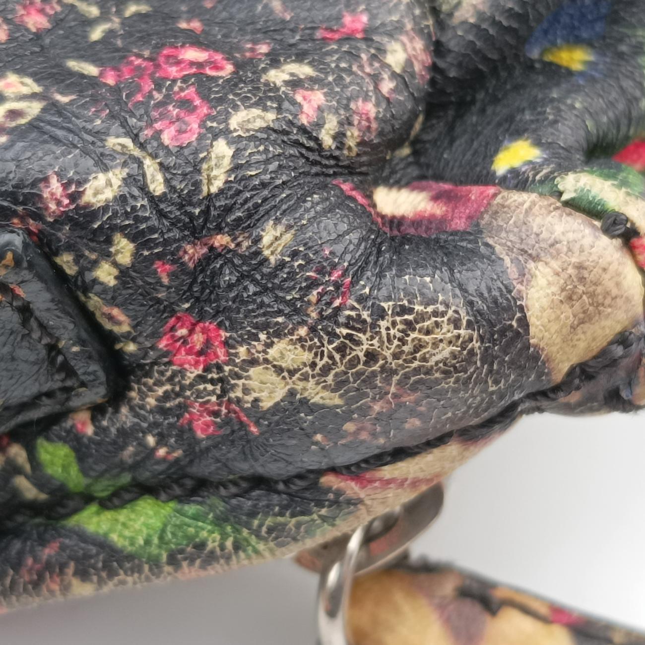 Pre-owned Givenchy Pandora Black×Multicolour Leather  shoulderbag | stylenewstar