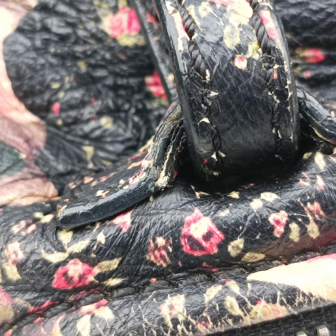 Pre-owned Givenchy Pandora Black×Multicolour Leather  shoulderbag | stylenewstar