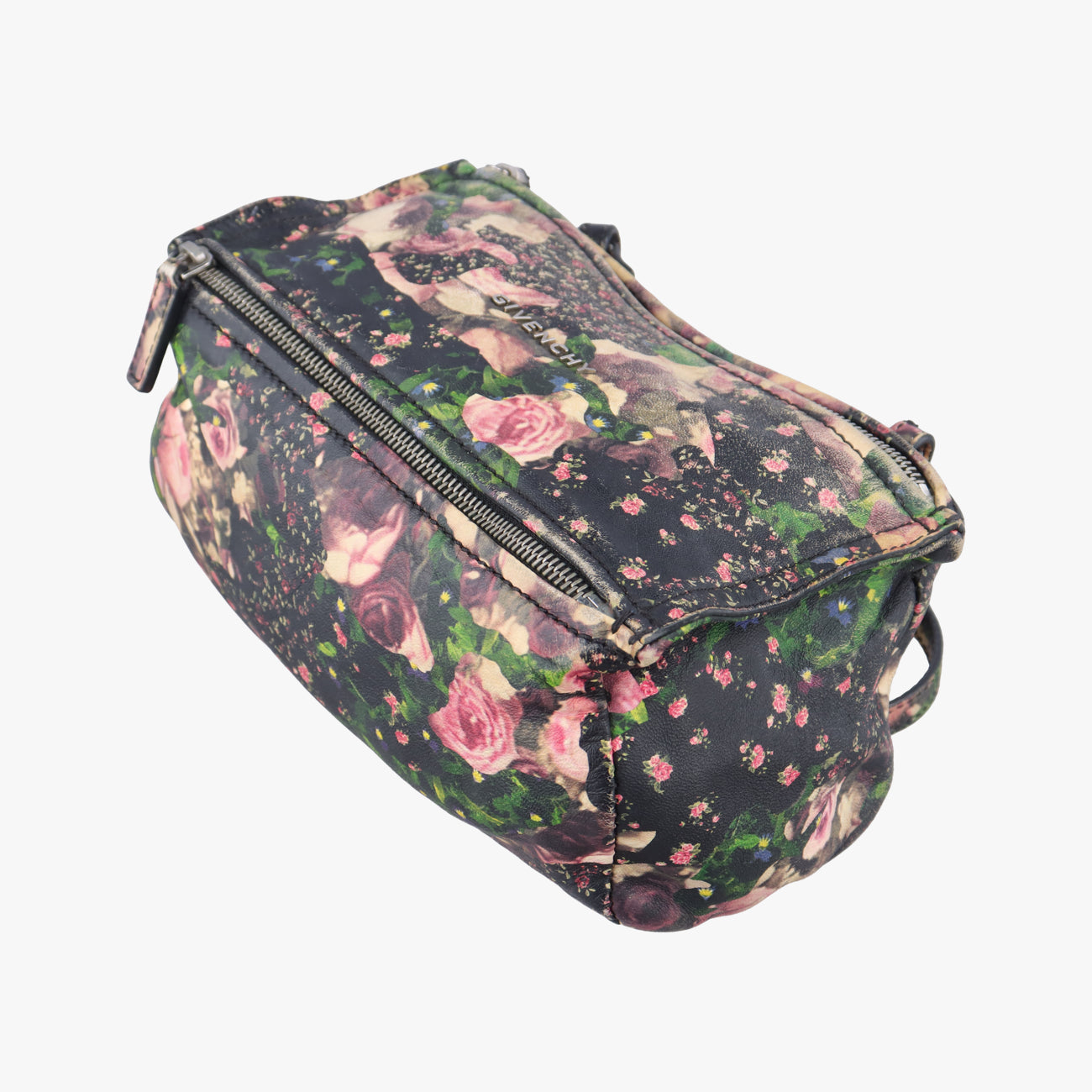 Pre-owned Givenchy Pandora Black×Multicolour Leather  shoulderbag | stylenewstar