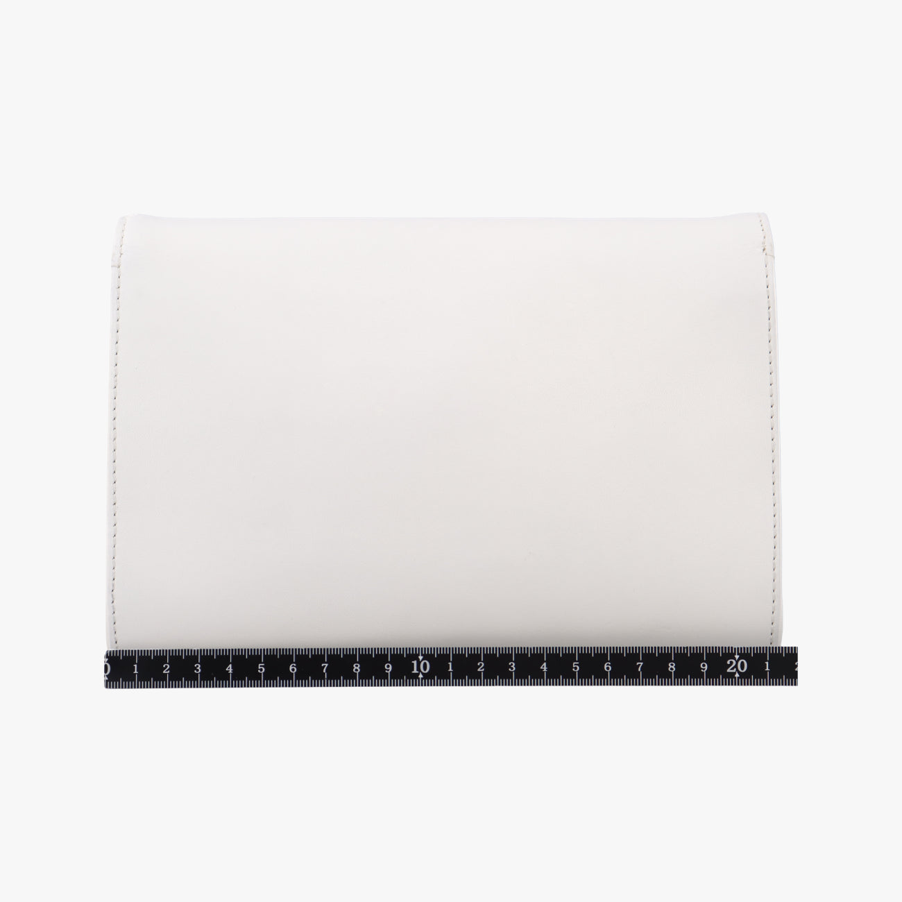 Pre-owned VERSACE La Medusa White Leather  shoulderbag | stylenewstar