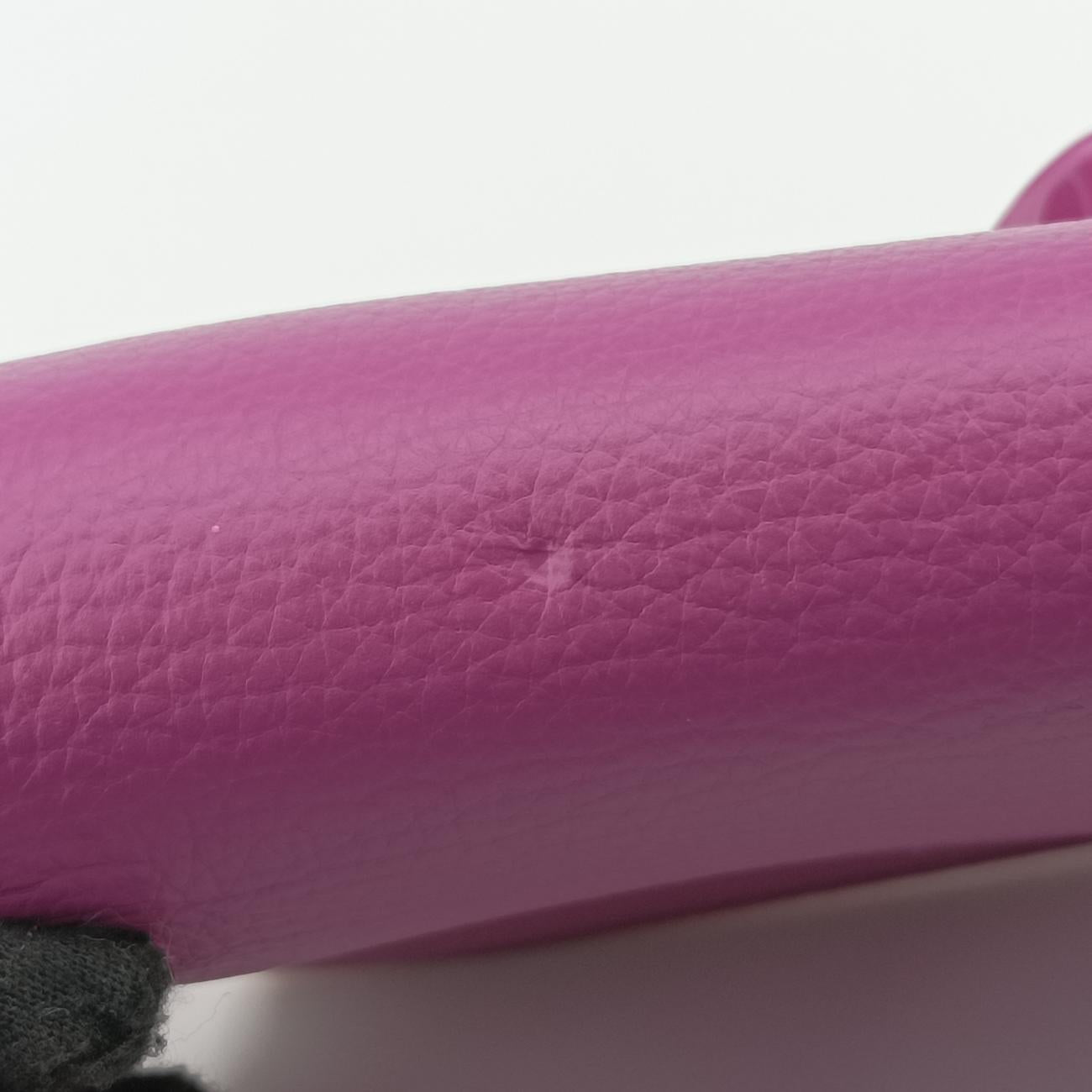 Pre-owned VERSACE Medusa Purple Leather  shoulderbag | stylenewstar