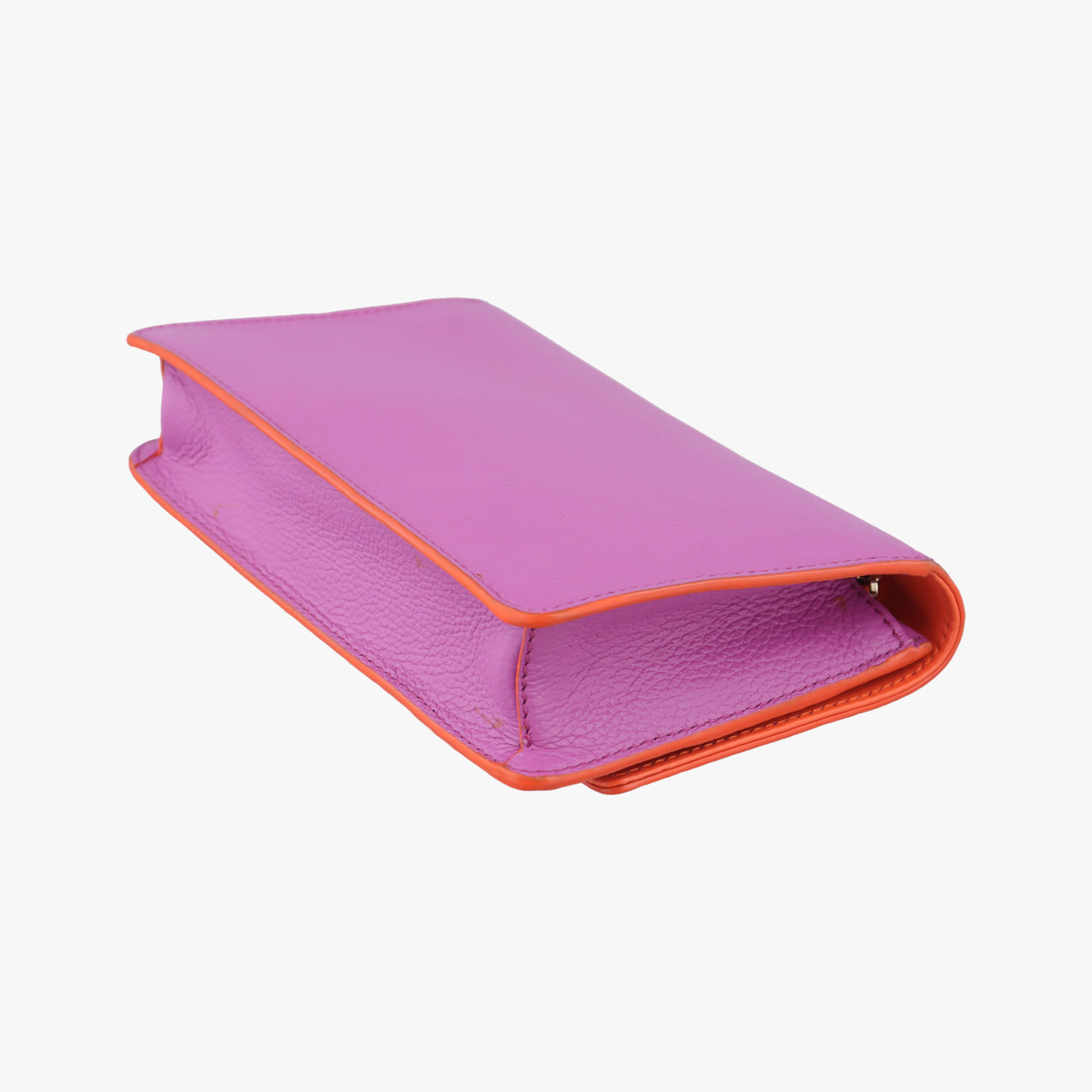 Pre-owned VERSACE Medusa Purple Leather  shoulderbag | stylenewstar