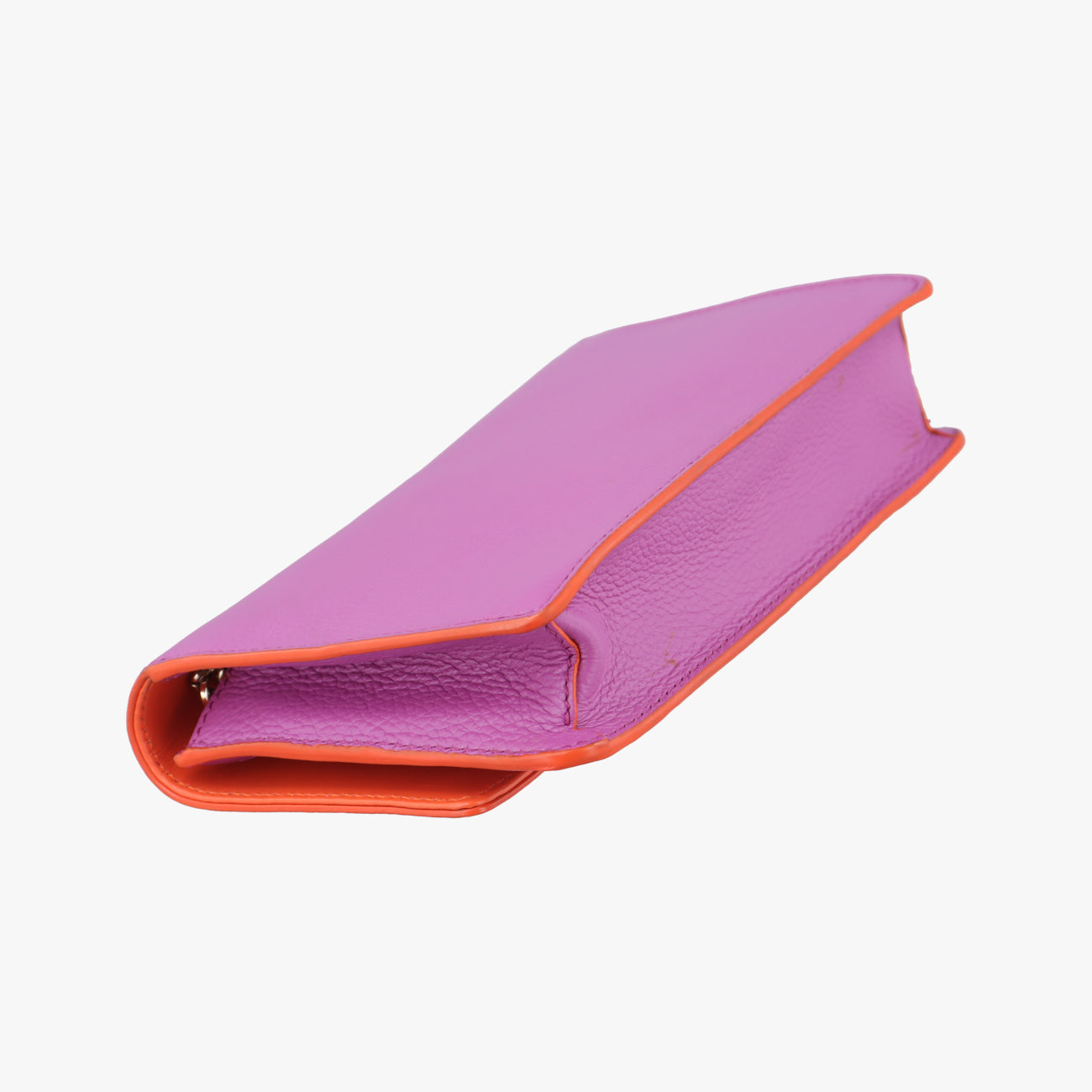 Pre-owned VERSACE Medusa Purple Leather  shoulderbag | stylenewstar