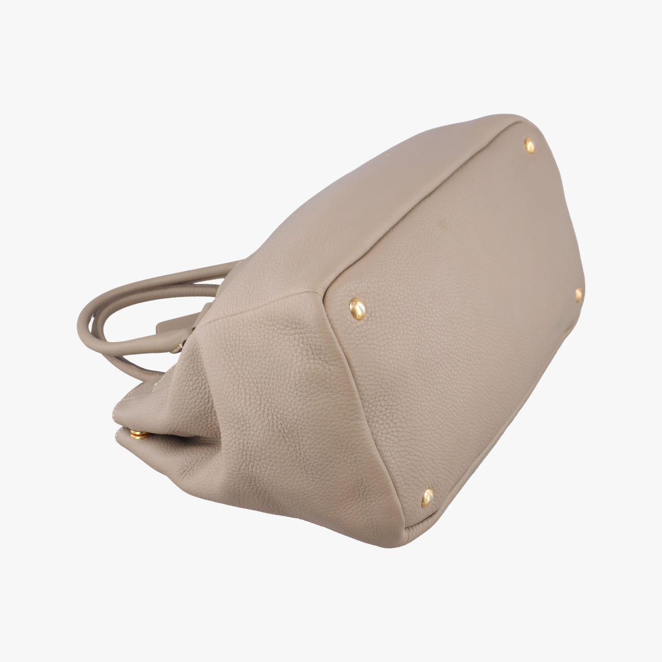 Pre-owned Prada OUTLET Beige Leather BR4393 handbag | stylenewstar