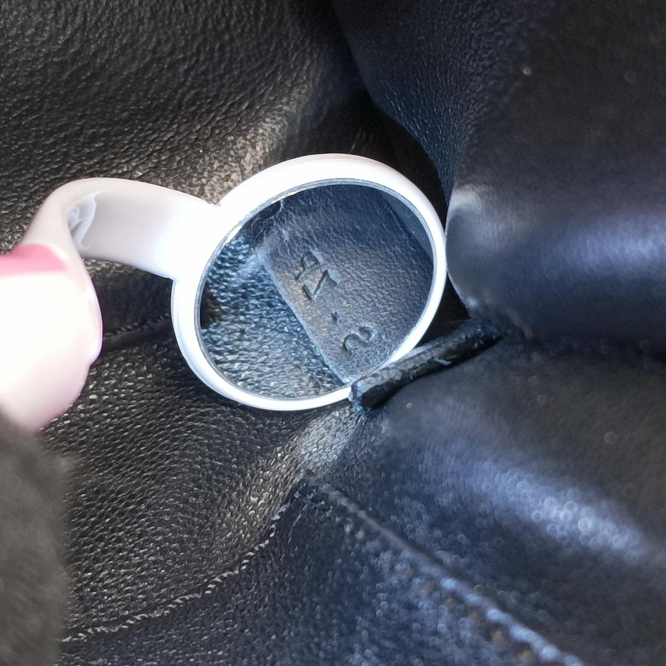 Pre-owned Celine luggage nano shopper Brown x white x black Leather  shoulderbag | stylenewstar