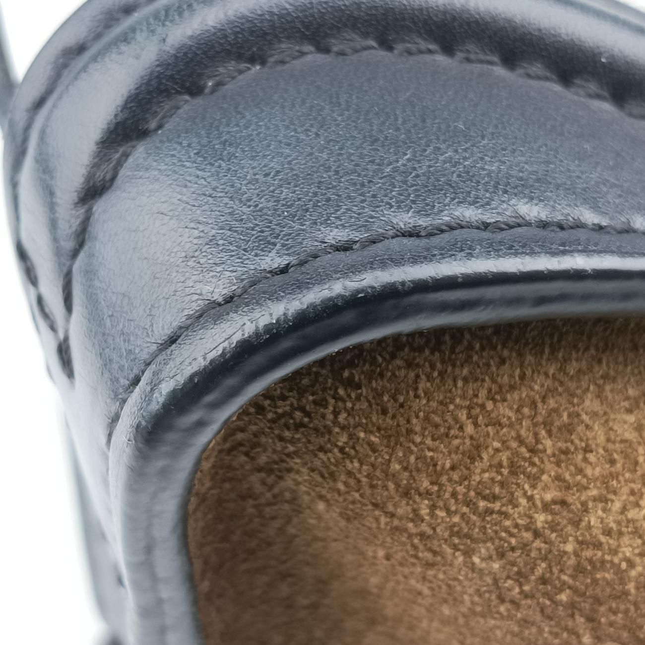 Pre-owned Celine luggage nano shopper Brown x white x black Leather  shoulderbag | stylenewstar