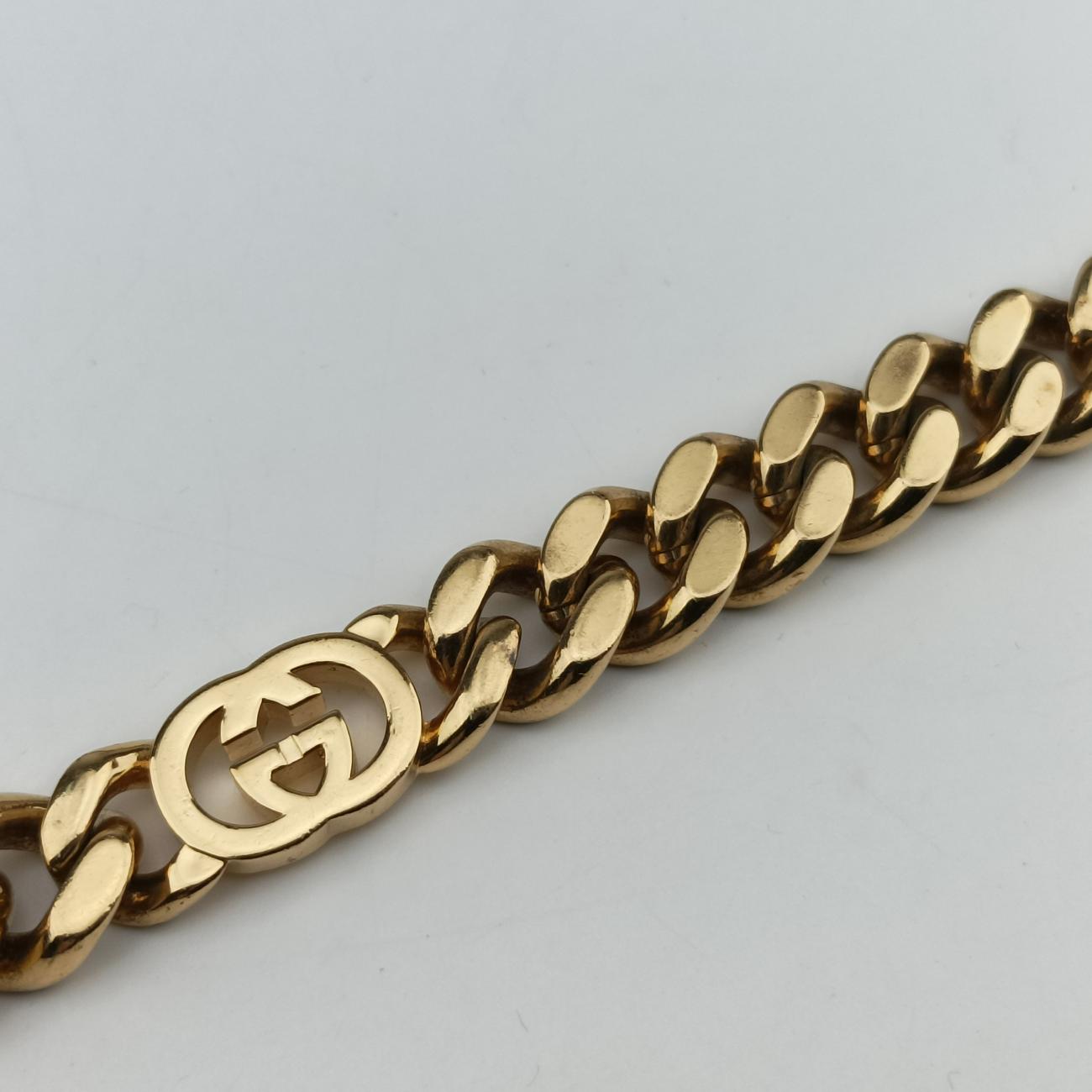 Pre-owned Gucci Blondie Chain White Leather 699268 shoulderbag | stylenewstar