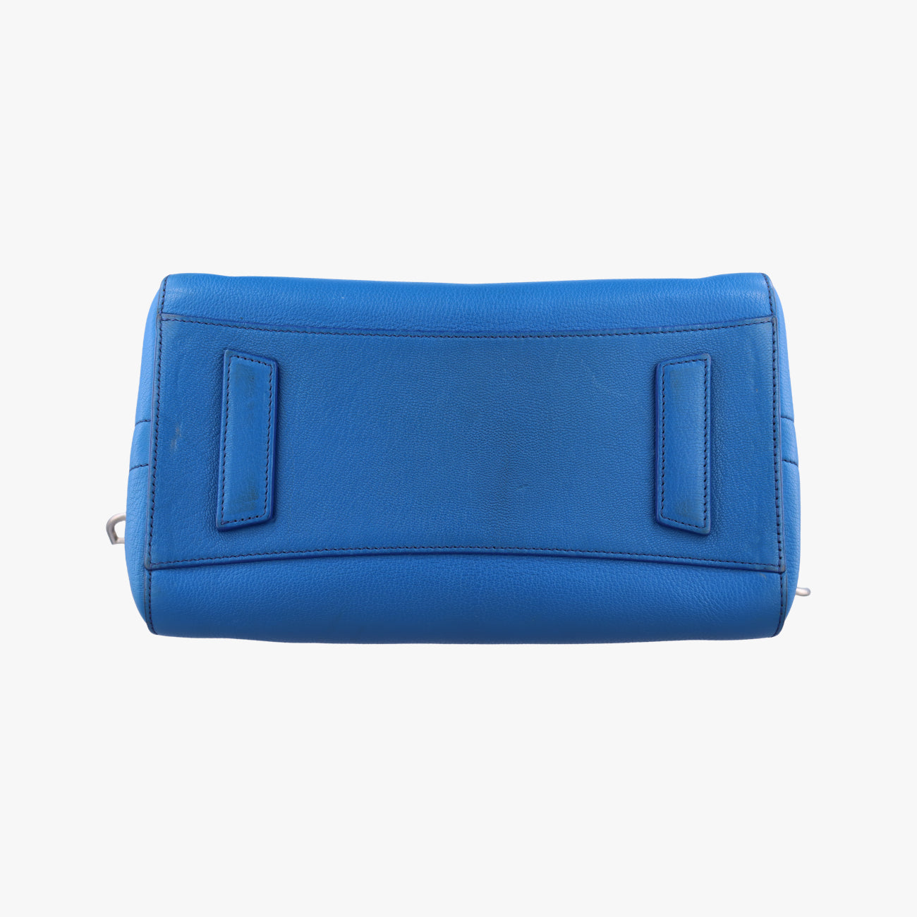 Pre-owned Givenchy Antigona Blue leather  shoulderbag | stylenewstar