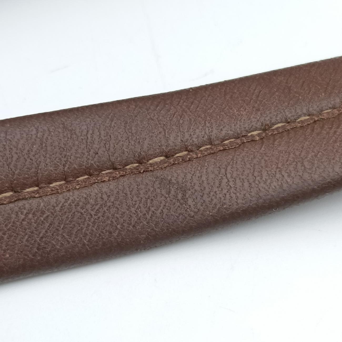 Pre-owned Prada Logo Beige×Brown Nylon BR4261 shoulderbag | stylenewstar