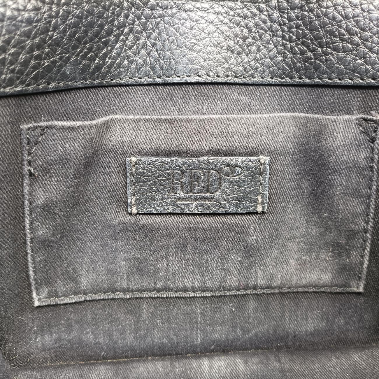 Pre-owned Valentino Textured Black Leather  shoulderbag | stylenewstar