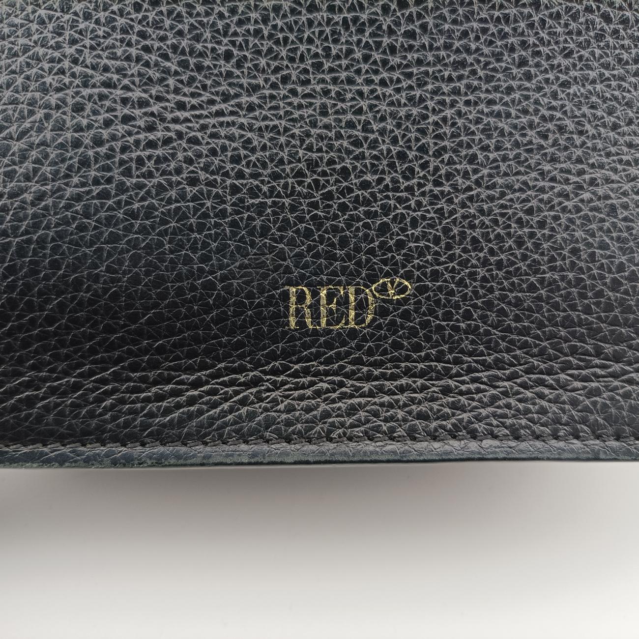 Pre-owned Valentino Textured Black Leather  shoulderbag | stylenewstar