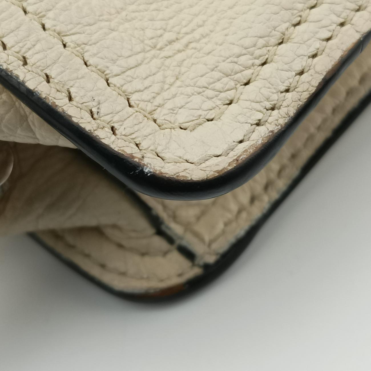 Secondhand Prada Etiquette White Leather 1BG122 shoulderbag | stylenewstar