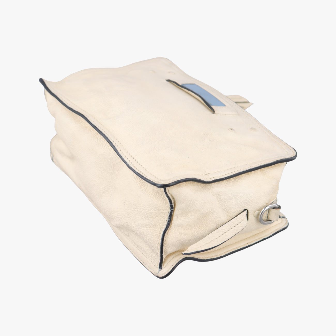 Secondhand Prada Etiquette White Leather 1BG122 shoulderbag | stylenewstar