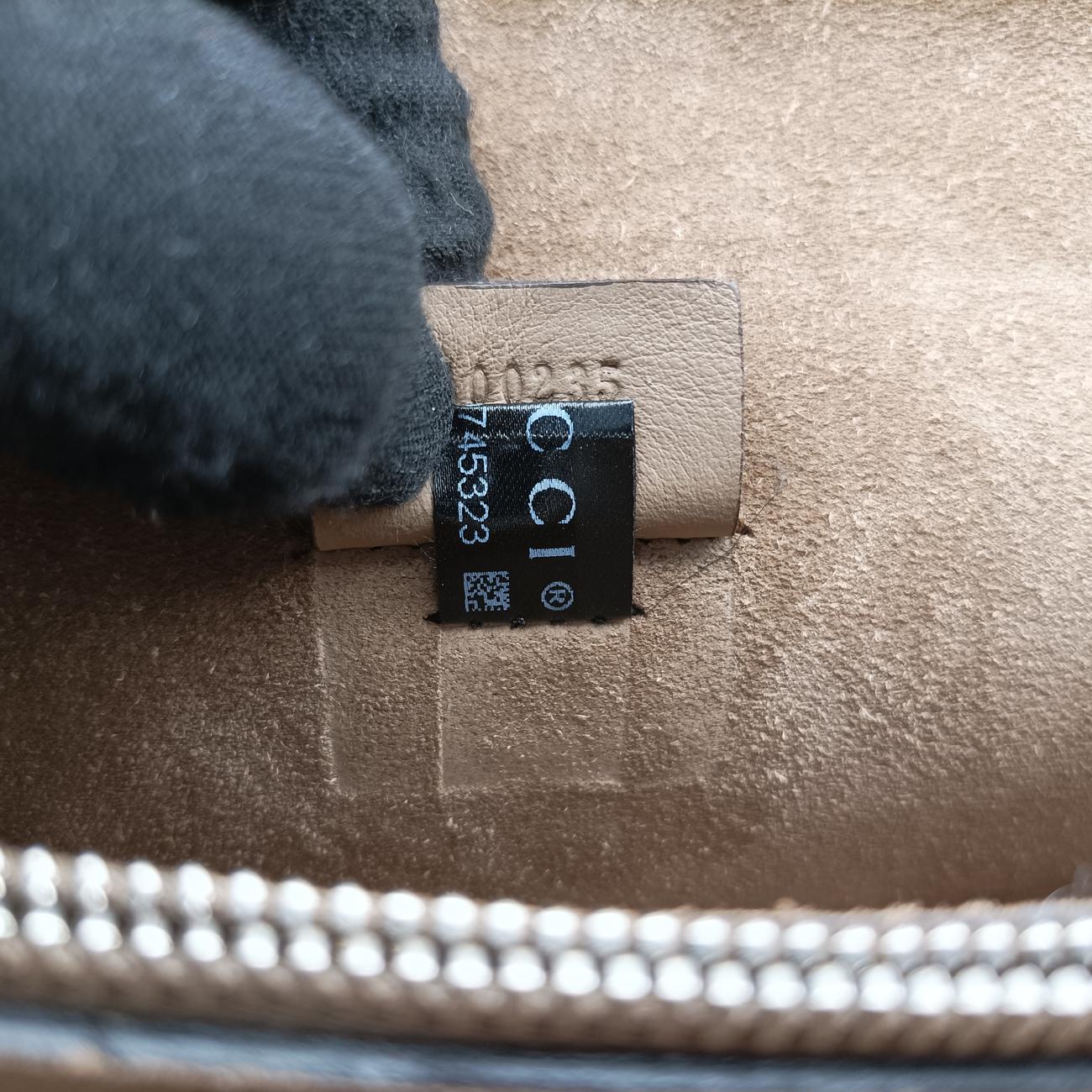 Pre-owned Gucci Dionysus beige×Multicolour PVC coated canvas 400235 shoulderbag | stylenewstar