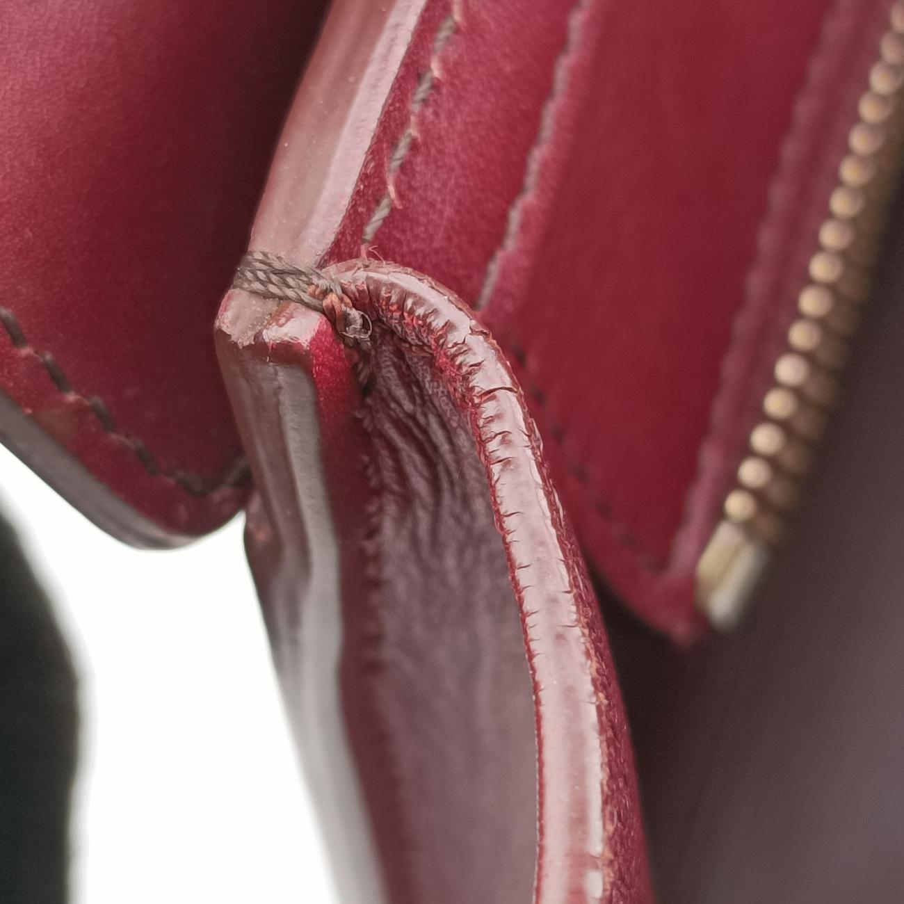 Pre-owned Celine luggage nano shopper Orange×Burgundy Leather×Suede  shoulderbag | stylenewstar