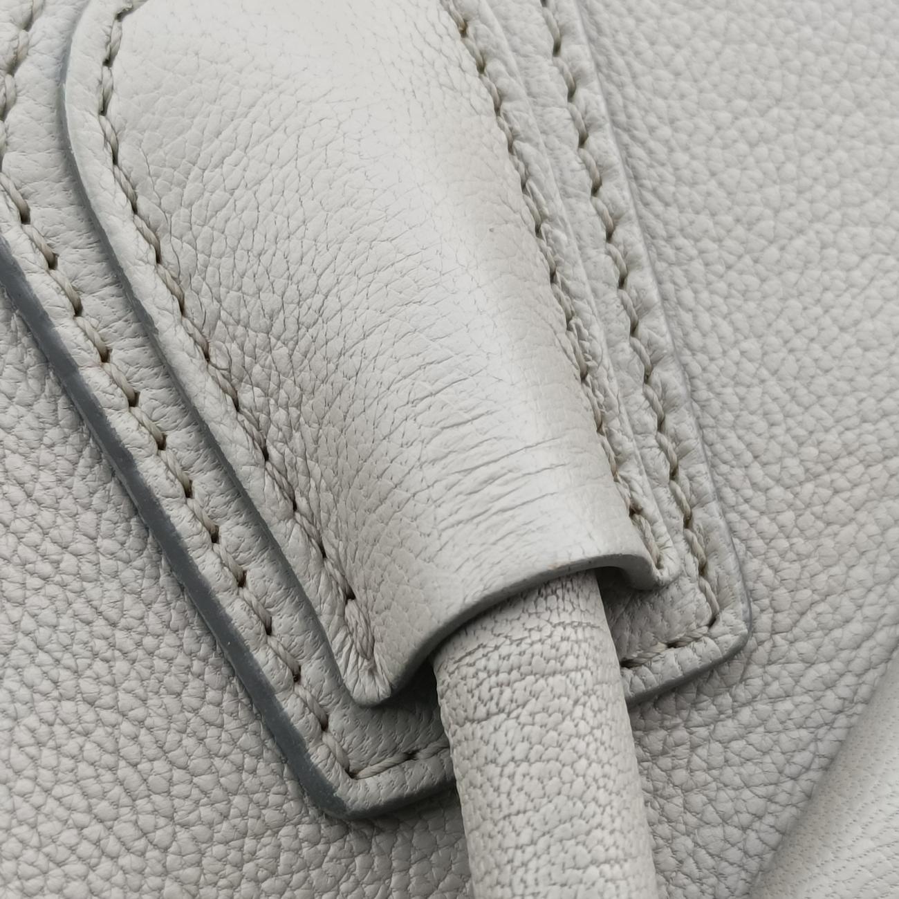 Pre-owned Givenchy Antigona Grey Leather  shoulderbag | stylenewstar