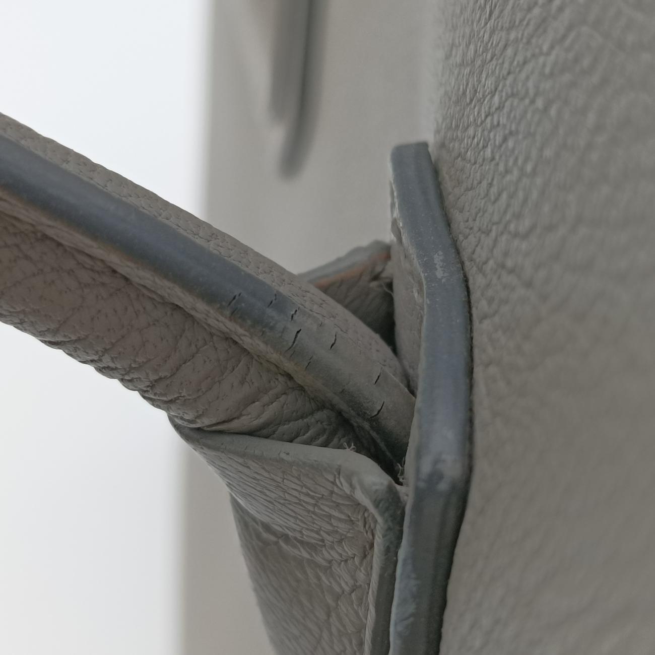 Pre-owned Givenchy Antigona Grey Leather  shoulderbag | stylenewstar