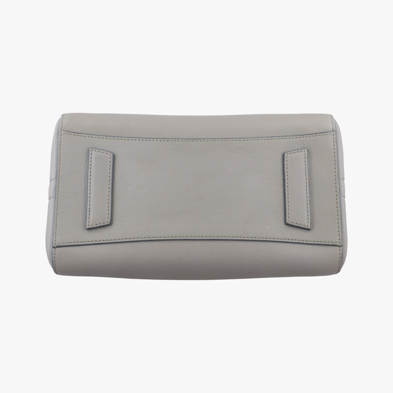 Pre-owned Givenchy Antigona Grey Leather  shoulderbag | stylenewstar