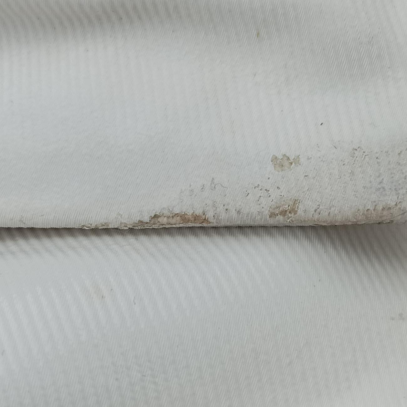 Pre-owned Fendi Mia Flap White Canvas 8BT163 shoulderbag | stylenewstar