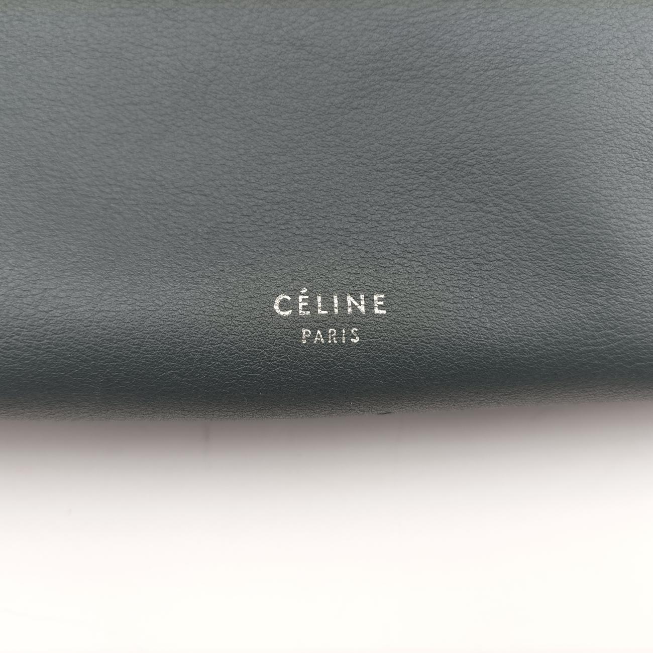 Pre-owned Celine Big Bag Blue Leather  shoulderbag | stylenewstar