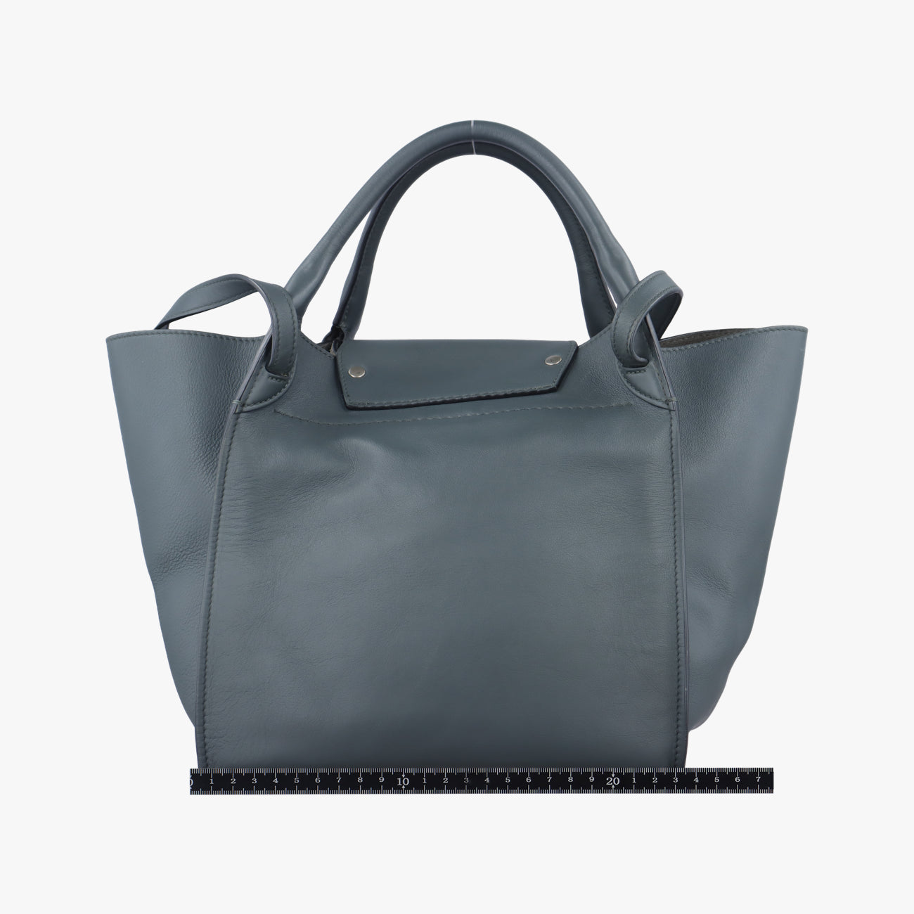 Pre-owned Celine Big Bag Blue Leather  shoulderbag | stylenewstar