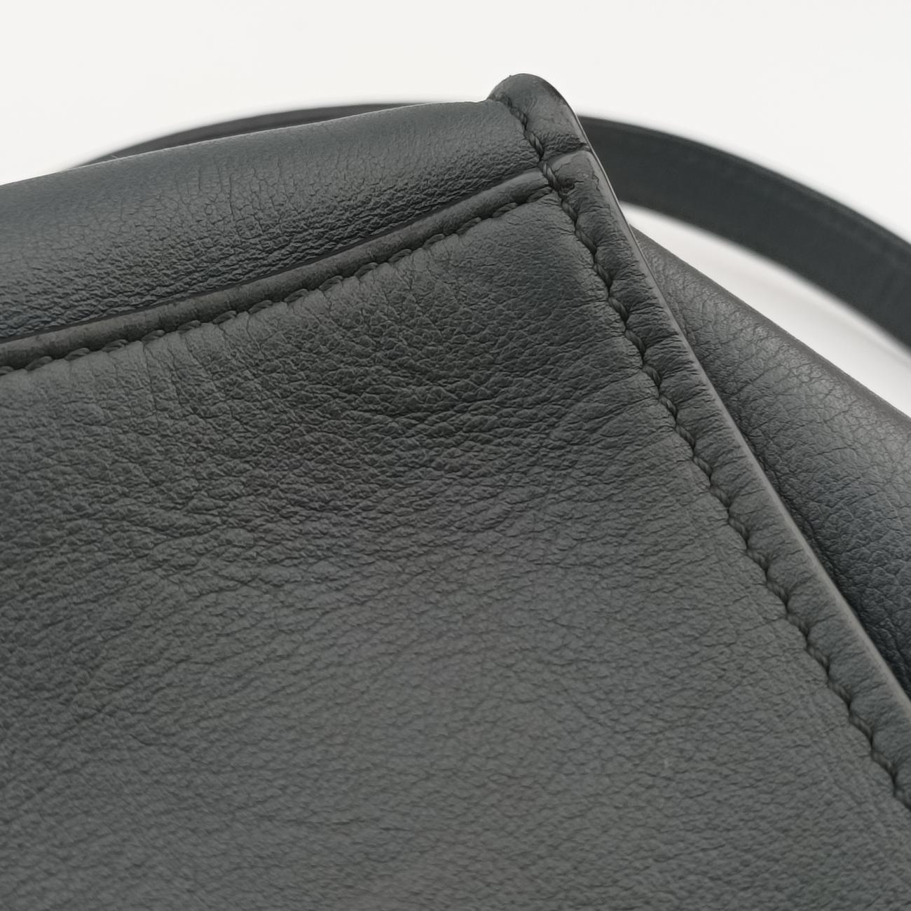 Pre-owned Celine Big Bag Blue Leather  shoulderbag | stylenewstar