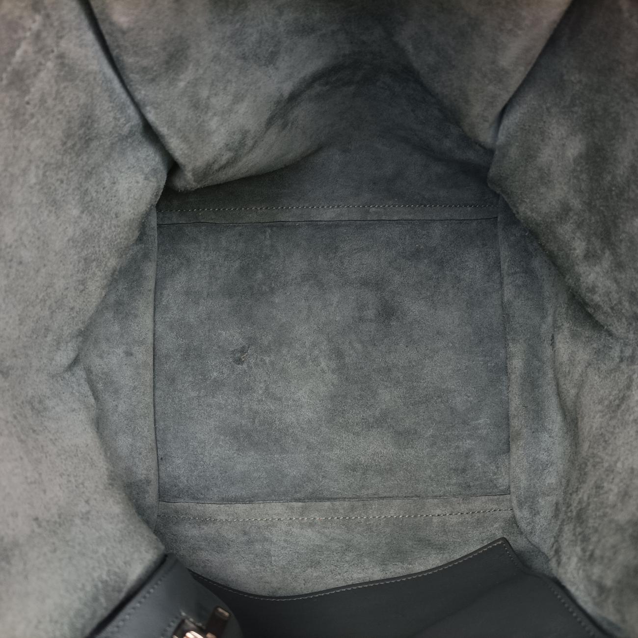 Pre-owned Celine Big Bag Blue Leather  shoulderbag | stylenewstar