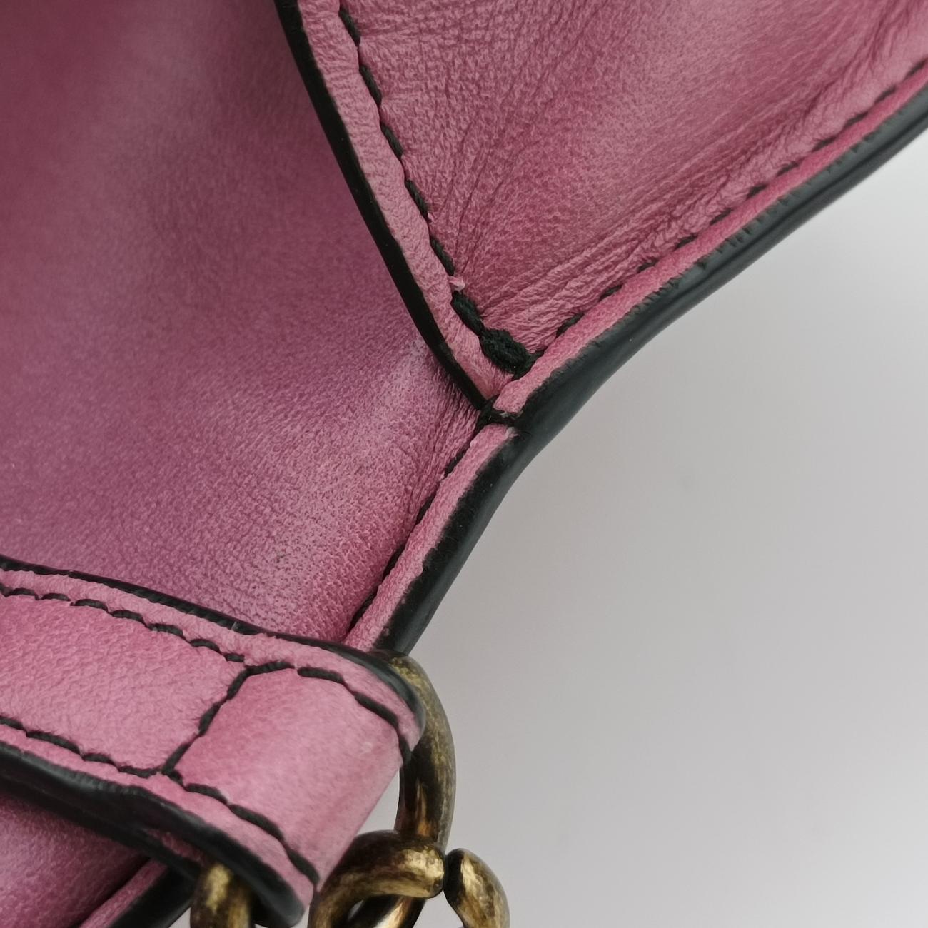 Pre-owned Bottega Veneta City Knot Pink Lambskin  shoulderbag | stylenewstar