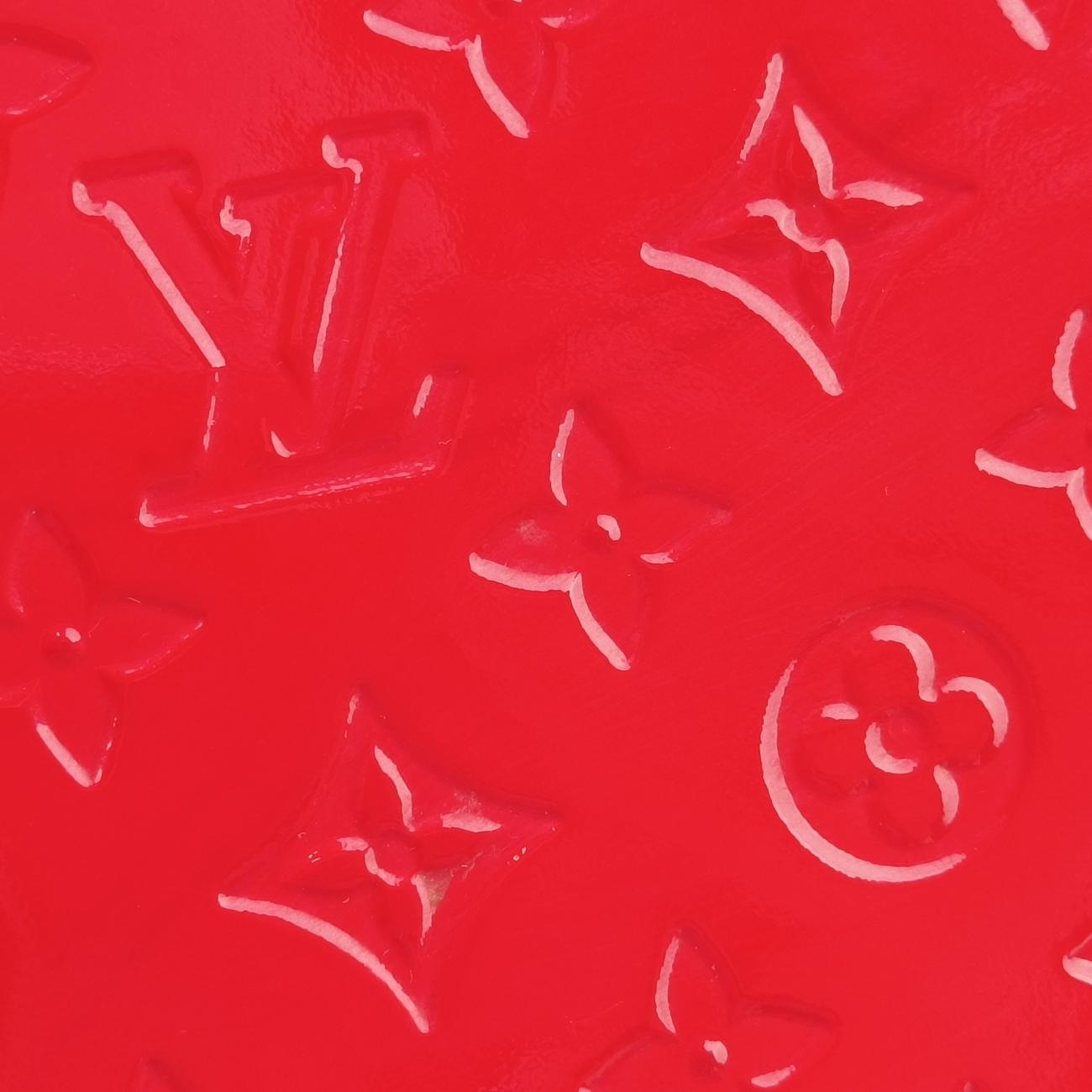 Pre-owned Louis Vuitton Lockit PM CHERRY Vernis M90253 handbag | stylenewstar