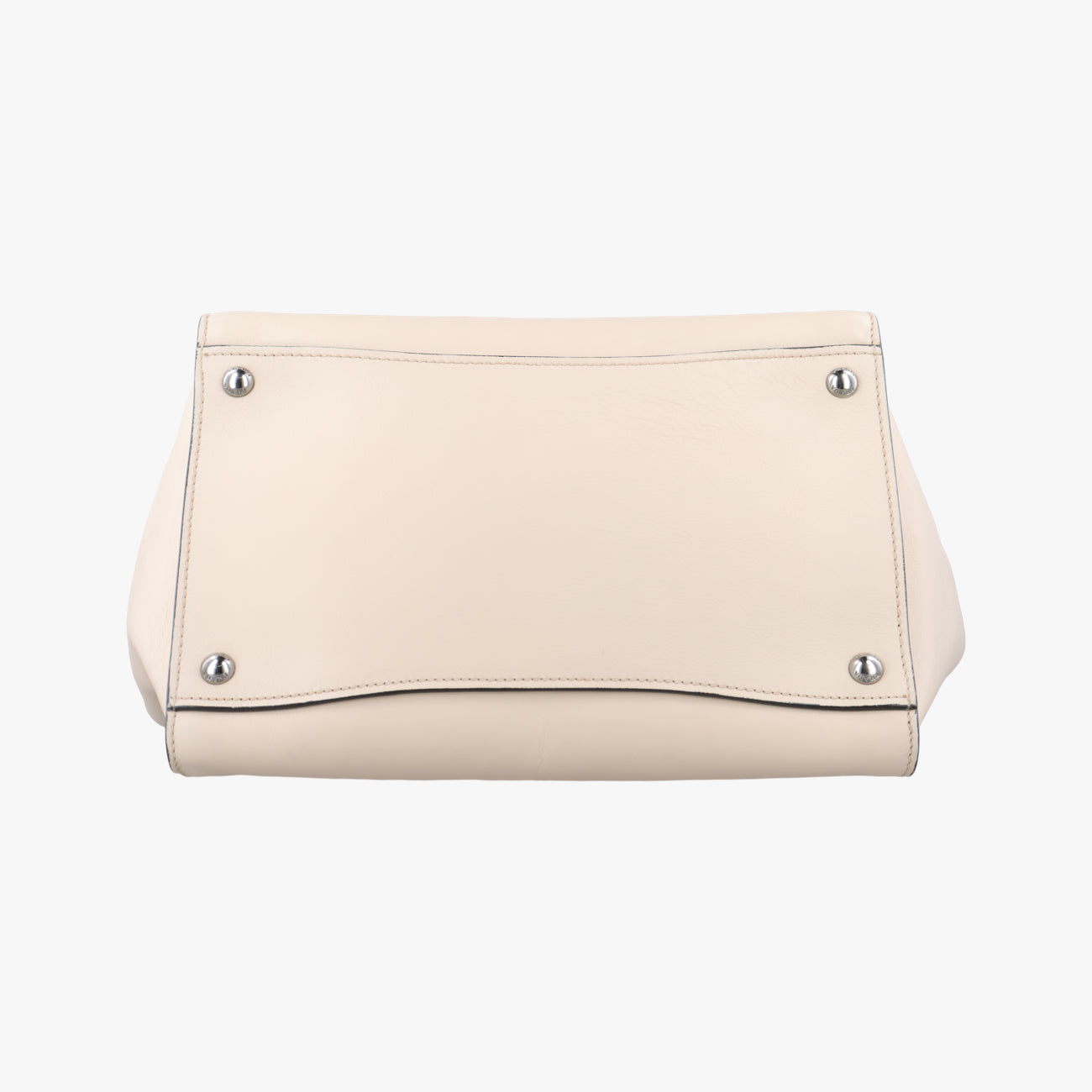 Pre-owned Prada Twin Pocket Double Zip Tote Beige Leather BN2619 shoulderbag | stylenewstar