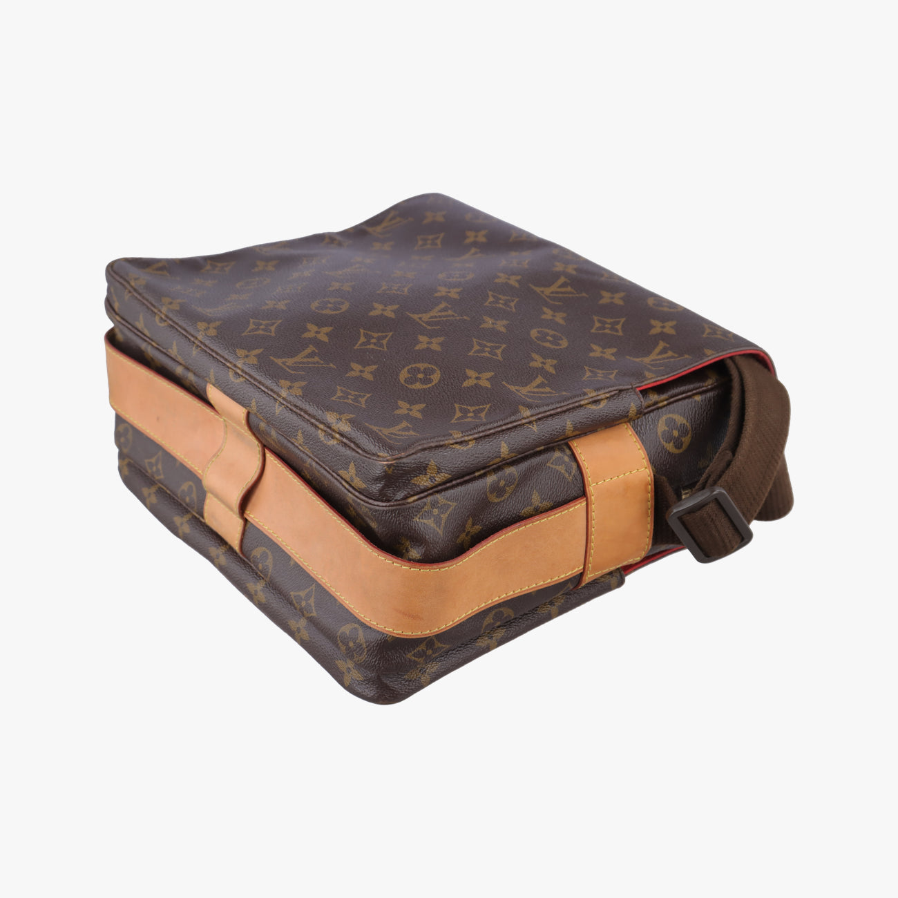 Secondhand Louis Vuitton NAVIGLIO Brown×multicolor Monogram China Run M41431 crossbodybag | stylenewstar