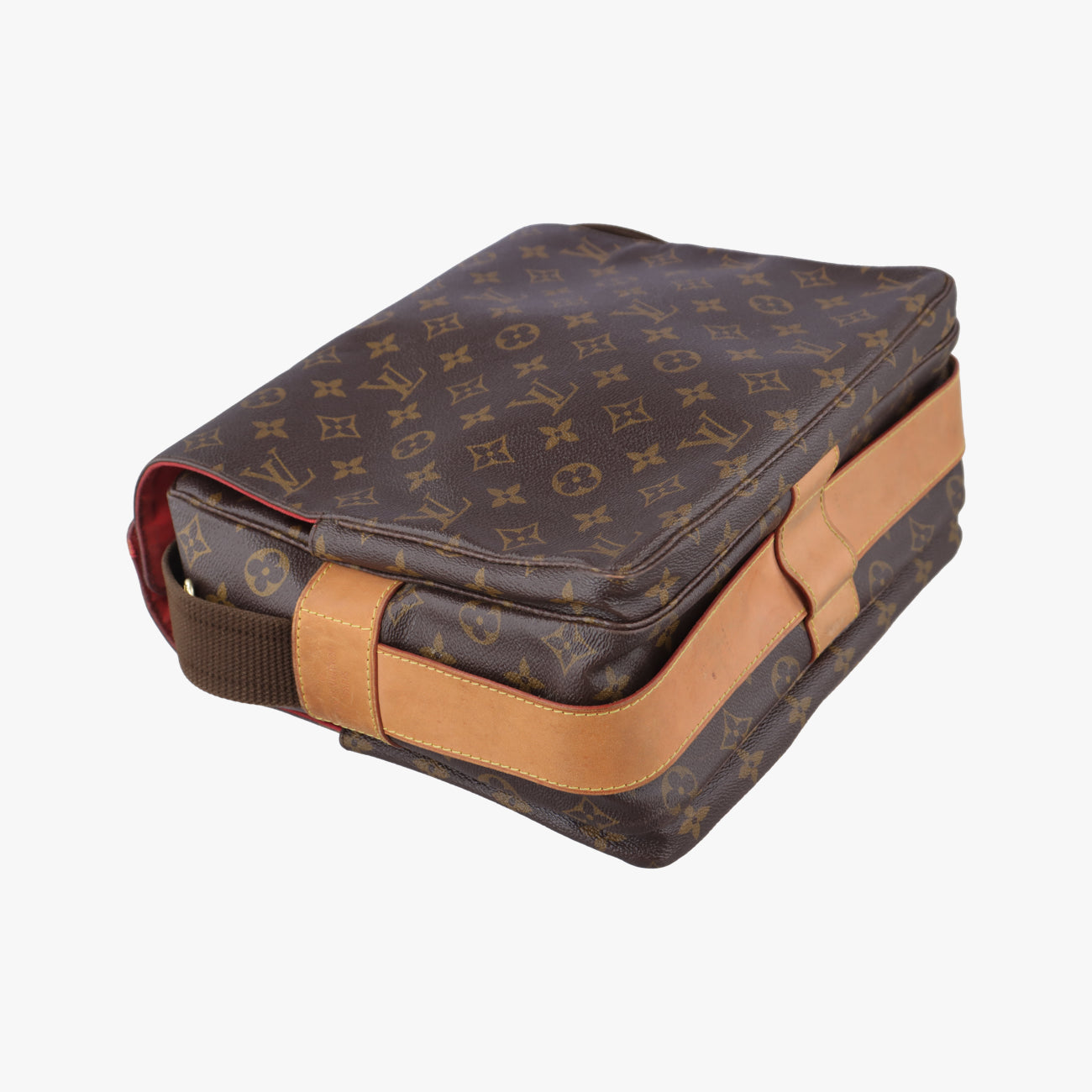 Secondhand Louis Vuitton NAVIGLIO Brown×multicolor Monogram China Run M41431 crossbodybag | stylenewstar