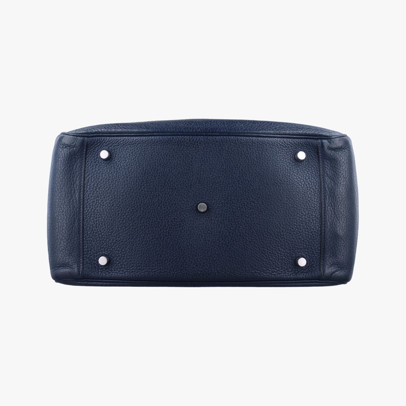 Vintage Hermes Lindy 34 Bleu Nuit Taurillon Clémence  shoulderbag | stylenewstar