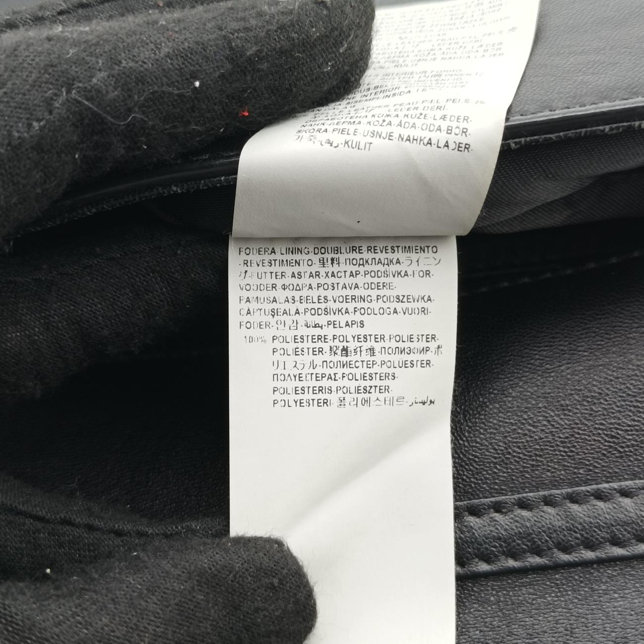 Secondhand VERSACE Studded Palazzo medusa Black Leather  shoulderbag | stylenewstar