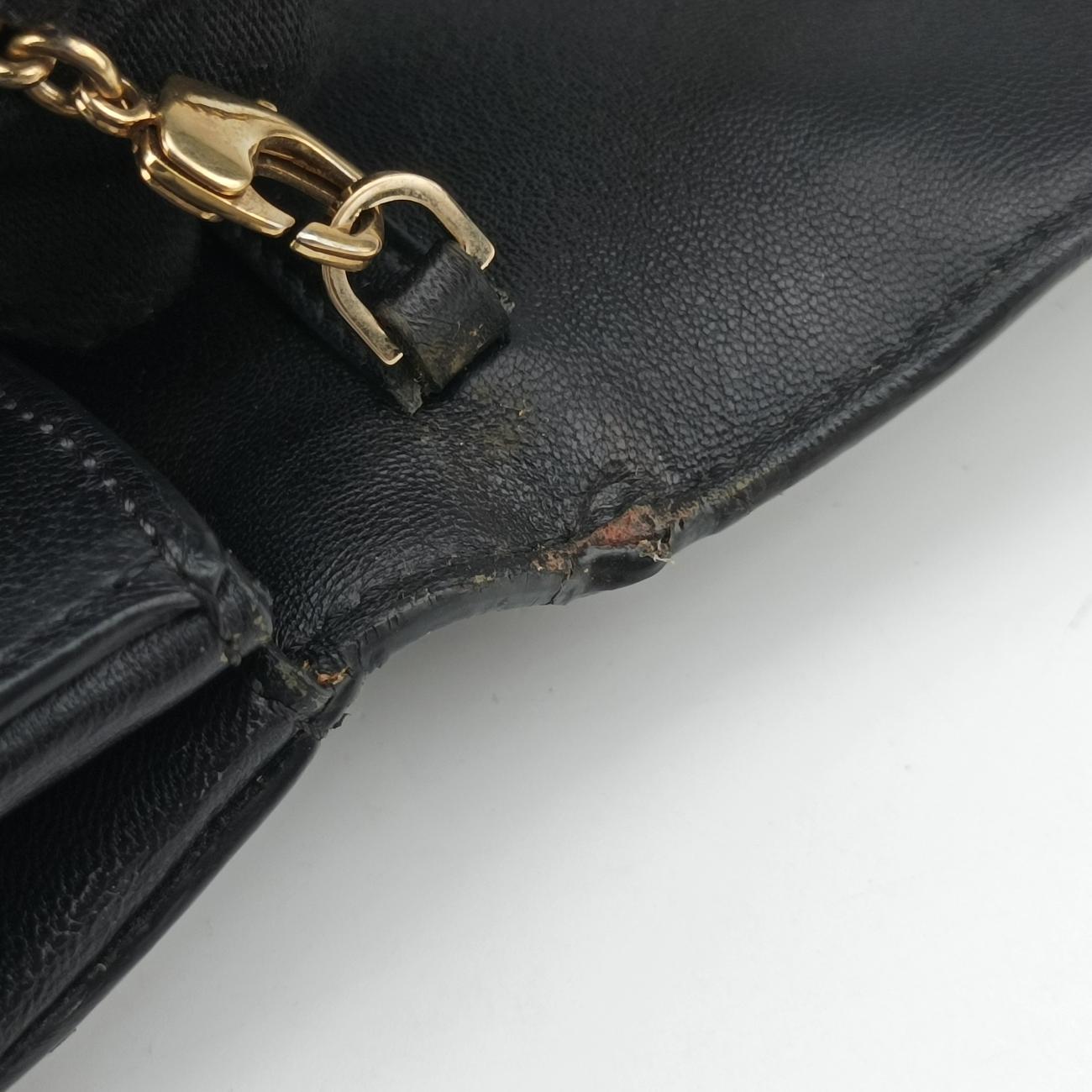 Secondhand VERSACE Studded Palazzo medusa Black Leather  shoulderbag | stylenewstar