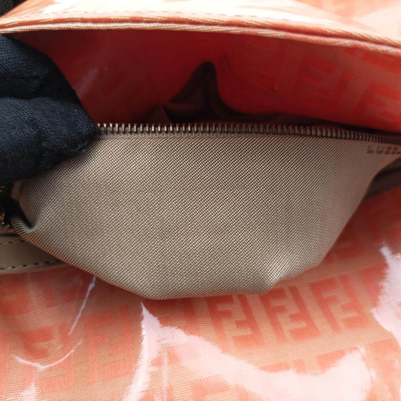 Pre-owned Fendi Baguette Multicolour PVC coated canvas  shoulderbag | stylenewstar