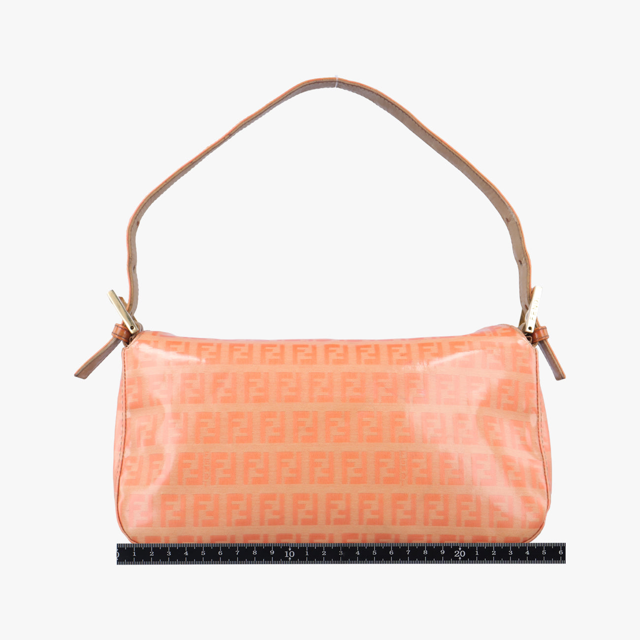 Pre-owned Fendi Baguette Multicolour PVC coated canvas  shoulderbag | stylenewstar