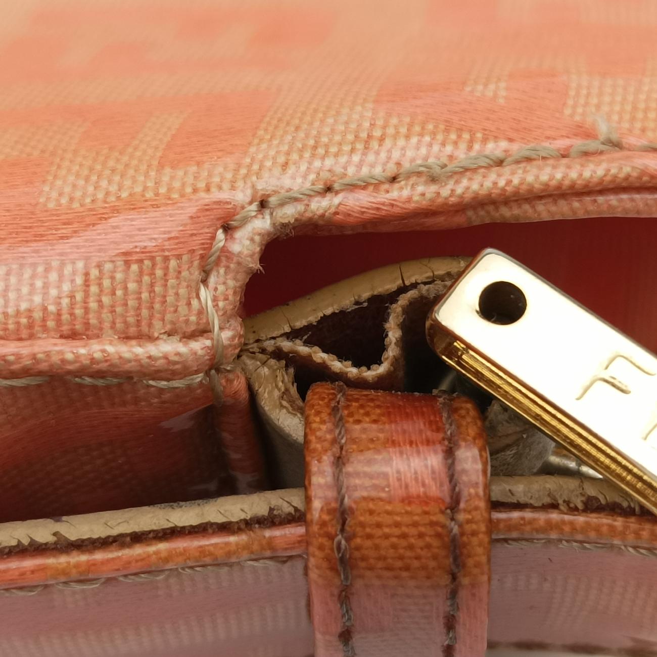 Pre-owned Fendi Baguette Multicolour PVC coated canvas  shoulderbag | stylenewstar