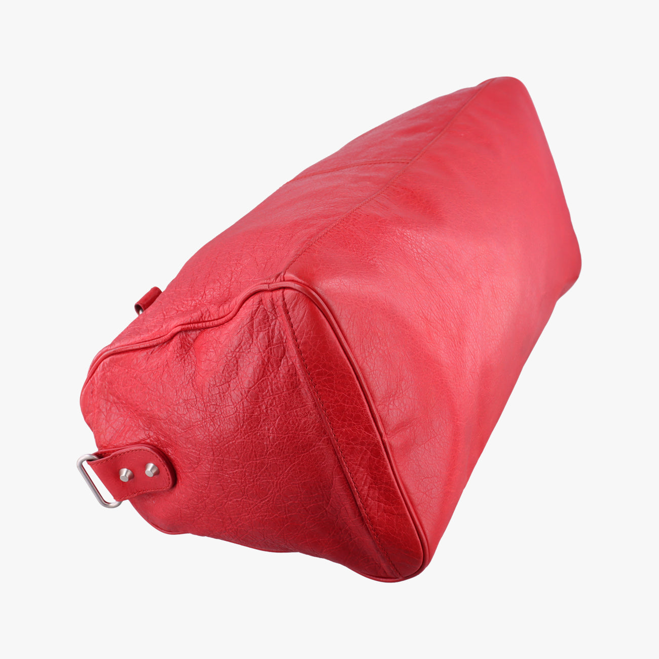 Pre-owned Balenciaga Classic Squash Red Leather  shoulderbag | stylenewstar